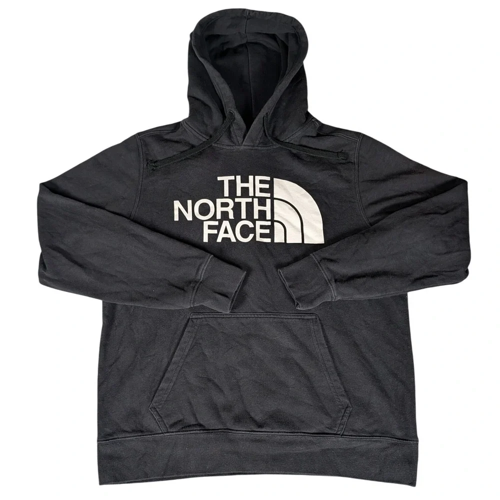 The North Face Mens Black Pullover Graphic Logo Hoodie A3FR1 NF0A3FR1‎